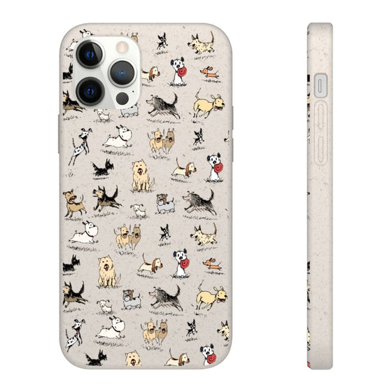 'Day at the Dog Park' Biodegradable Phone Case