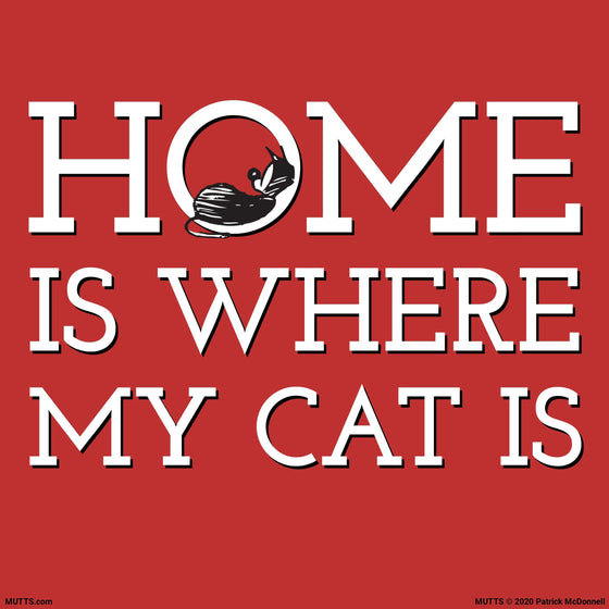Home Is Where My Cat Is' Print