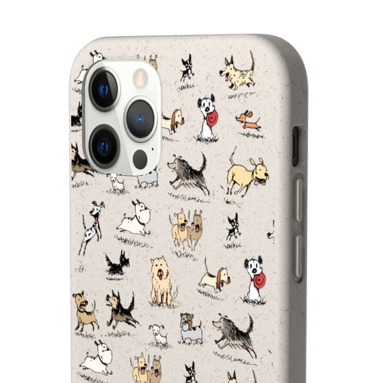 'Day at the Dog Park' Biodegradable Phone Case