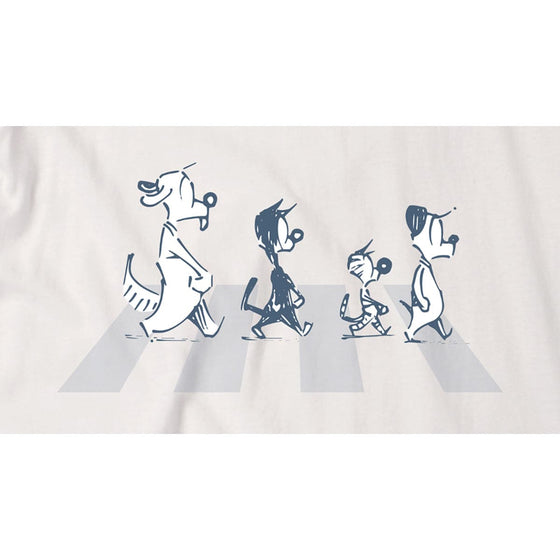 ‘The Beagles: Tabby Road’ White Short Sleeve Tee