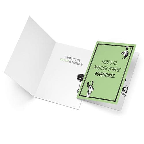 'Another Year of Adventures' Birthday Card