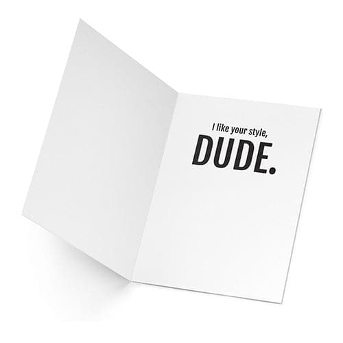 'The Dude' Greeting Card