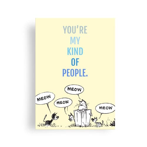 'My Kind of People' Greeting Card