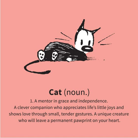 'Cat Definition' Print