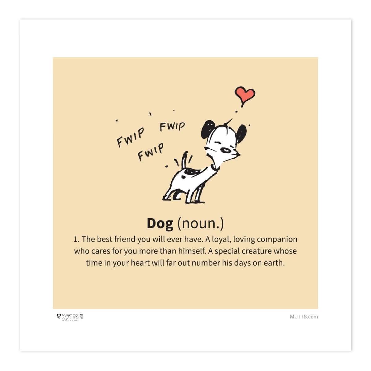 'Dog Definition' Print MUTTS