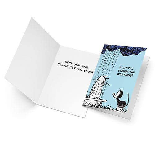 'Under the Weather' Greeting Card