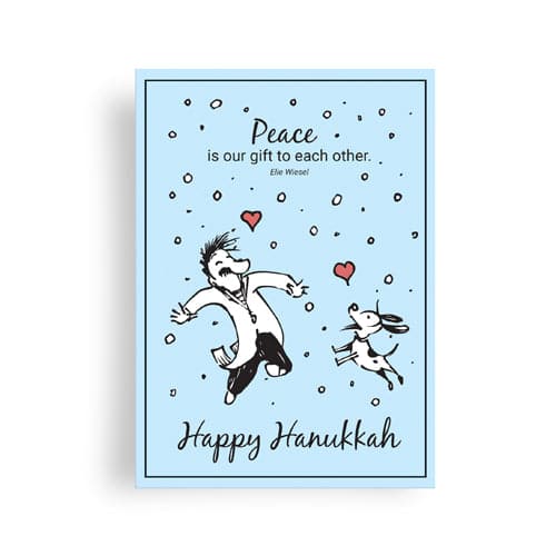'Happy Hanukkah' Holiday Card