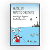 Roasted Chestnuts Holiday Card