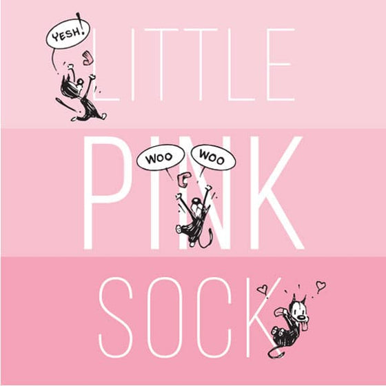 'Mooch's Little Pink Sock' Print