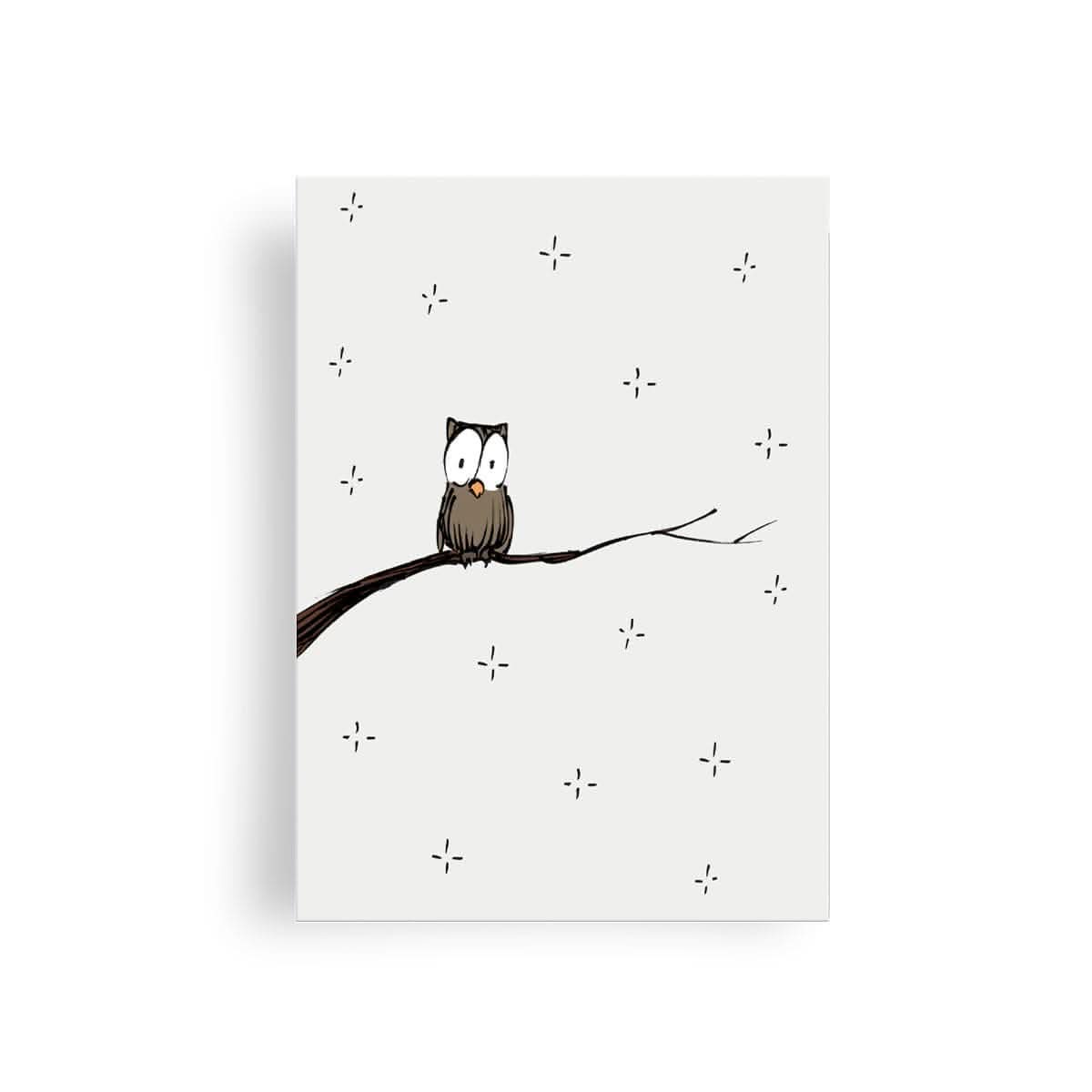 Owl Birthday Card