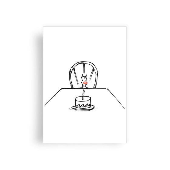A Shtinky Little Birthday Card