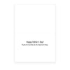 'Important Things' Father's Day Card