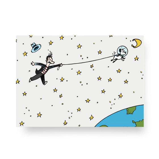 'Out of This World' Birthday Card