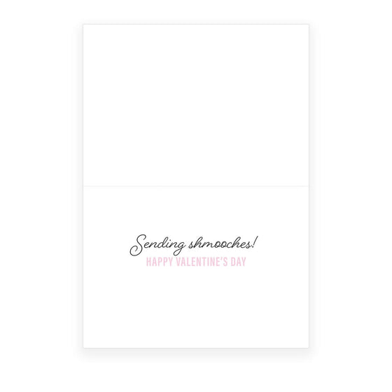 'Sending Shmooches' Valentine's Card