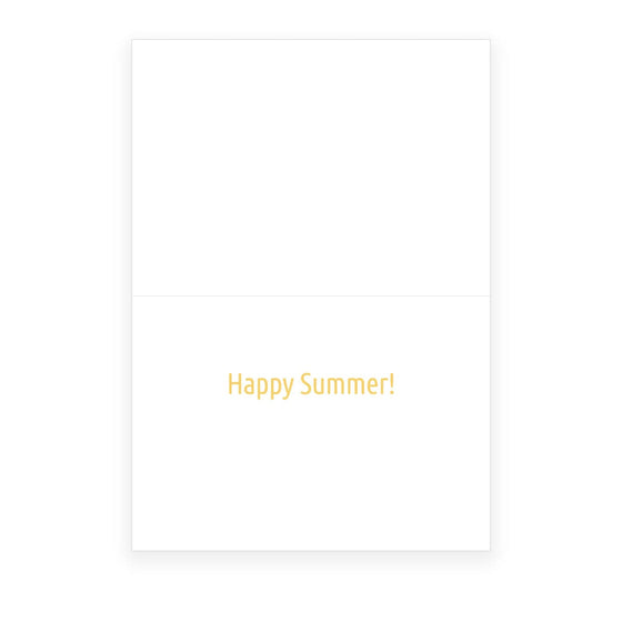 'Happy Summer' Greeting Card