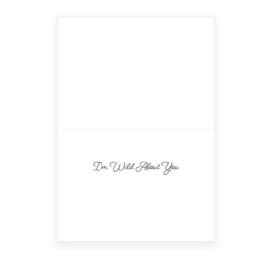 'Wild About You' Greeting Card