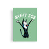 'Two Paws Up' Greeting Card
