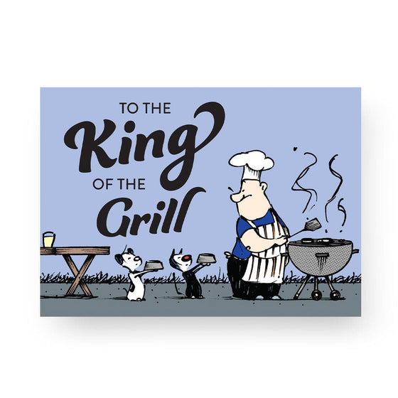 'King of the Grill' Father's Day Card