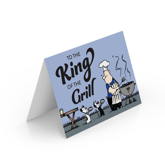 'King of the Grill' Father's Day Card