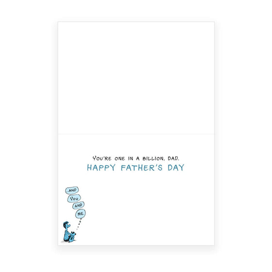 'One in a Billion' Father's Day Card