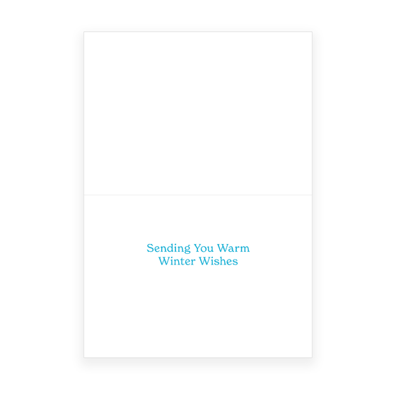 'Warm Winter Wishes' Greeting Card