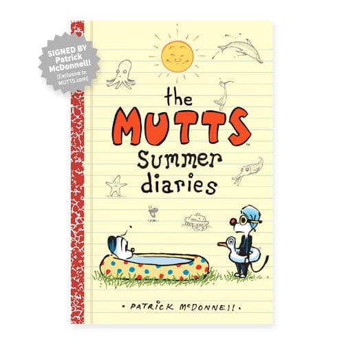 Signed 'The MUTTS Summer Diaries' Book