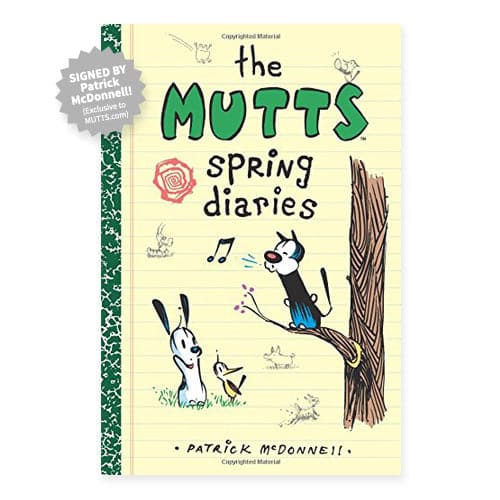 Signed 'The MUTTS Spring Diaries' Book