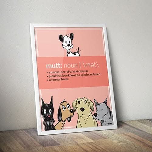 'Mutt Definition' Poster MUTTS