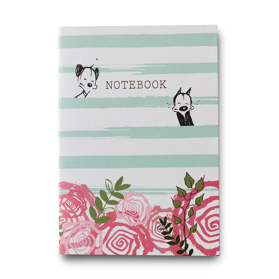 'Stop and Smell the Roses' Notebooks (Set of 2)