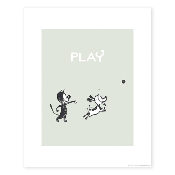 "Play" Decorative Room Print