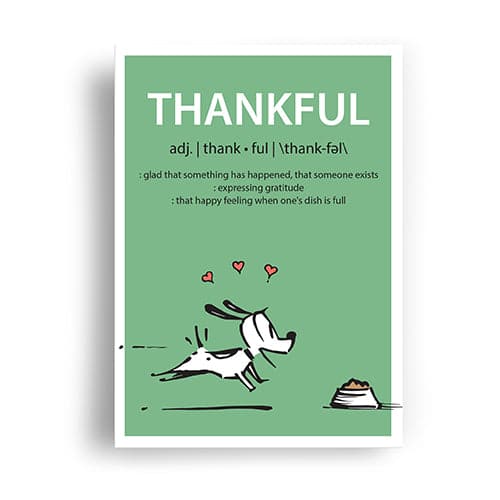 Image of Front of 'Grateful Earl' Thank You Card