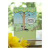 'Friends and Flowers' Greeting Card