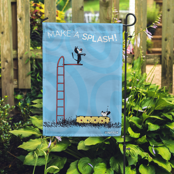 'Make a Splash' Garden Flag