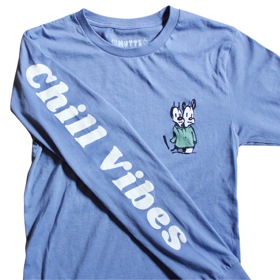 'Chill Vibes' Long Sleeve Tee