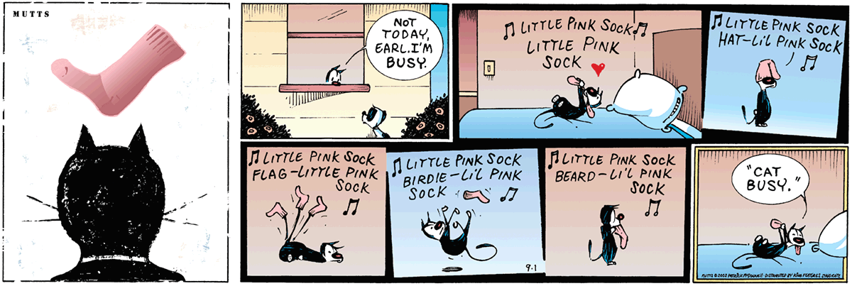 September 1 2002, Sunday Comic Strip