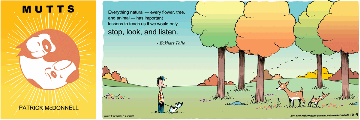 October 4 2009, Sunday Comic Strip – MUTTS