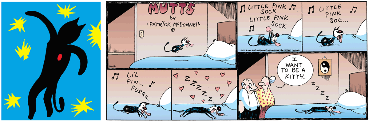 October 14 2001, Sunday Comic Strip