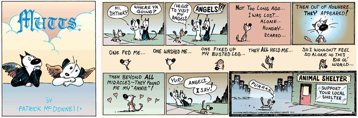 November 1 1998, Sunday Comic Strip
